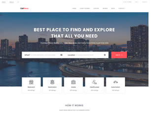 Listrace - Website Template